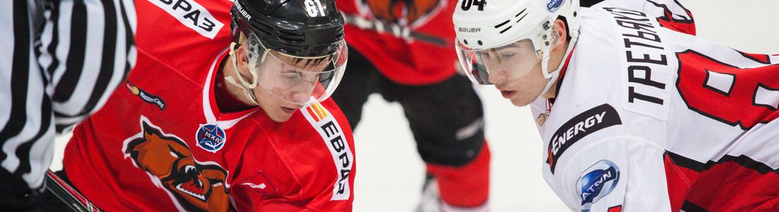 «Кузнецкие Медведи» (Новокузнецк) 4:6 «Омские Ястребы» (Омск)